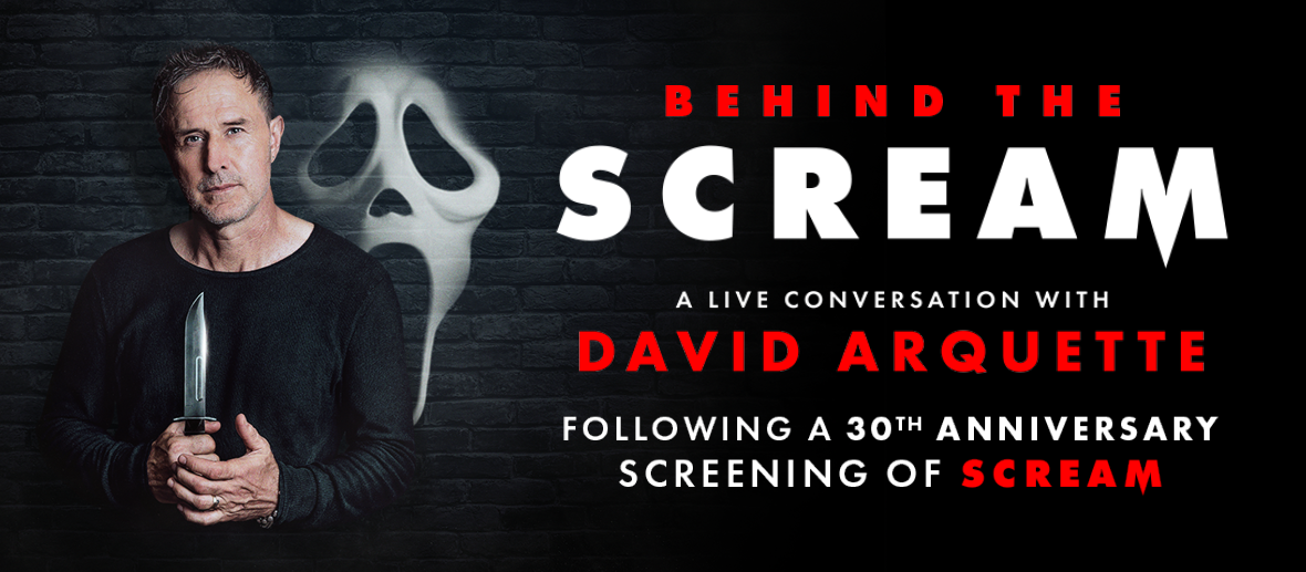 Behind the Scream: A Live Conversation with David Arquette 