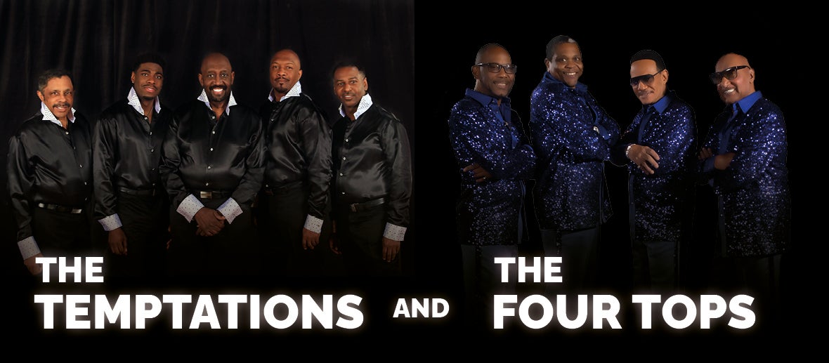 Placeret lancering Maiden The Temptations and The Four Tops | Florida Theatre